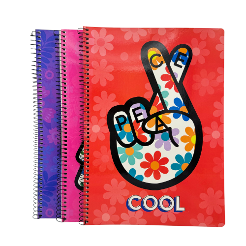 CADERNO ESPIRAL A4 "COOL"