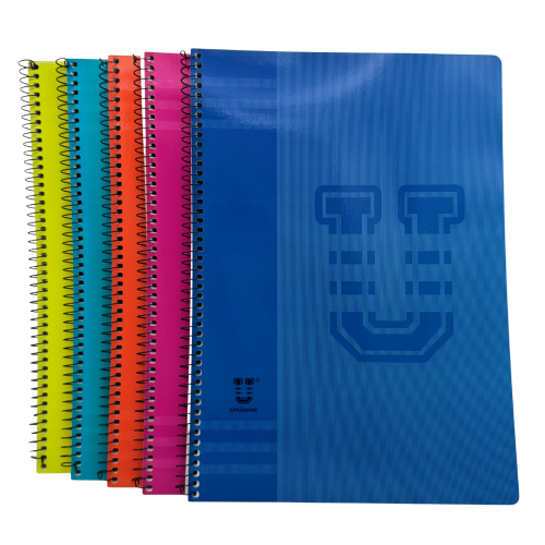 CADERNO ESPIRAL A4 QUADRICULADO