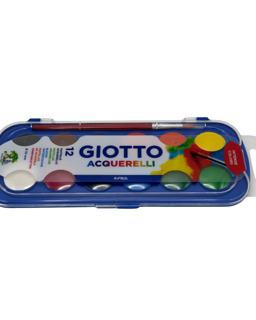 Aguarela GIOTTO em pastilha.