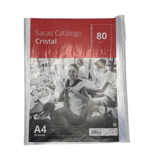 20 micas de cristal de 80 microns.