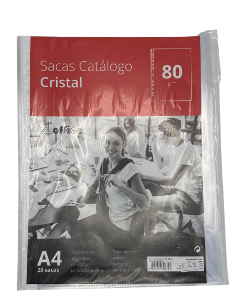 20 micas de cristal de 80 microns.