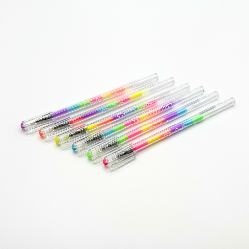 Esferográfica gel TWIST COLORS.