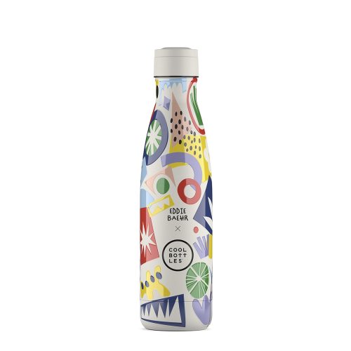 Garrafa térmica em aço inoxidável 18/8 com Tecnologia Triple Cool™, conserva as bebidas frias até 36 horas e quentes até 18 horas. 500ml.