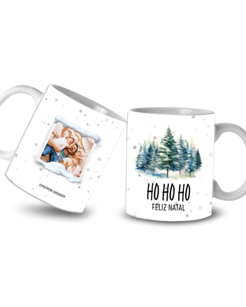 Caneca personalizada Natal 300 ml.