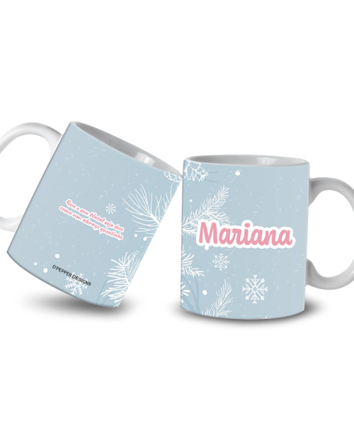 Caneca personalizada Natal 300 ml.