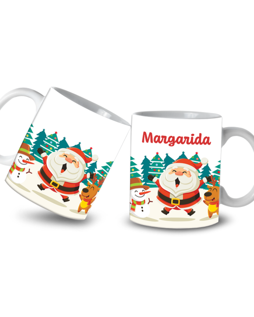 Caneca personalizada Natal 300 ml.