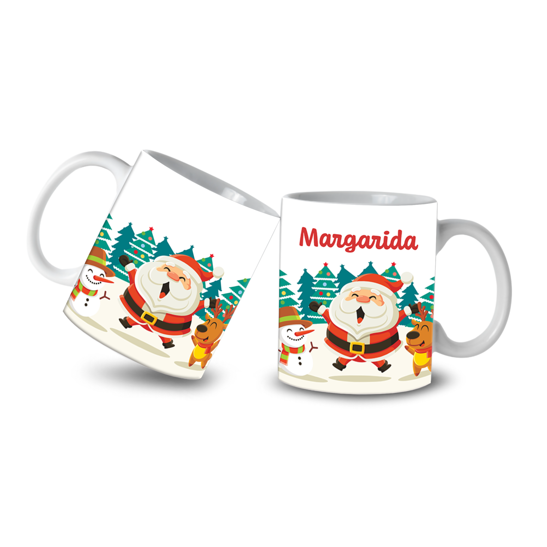 Caneca personalizada Natal 300 ml.