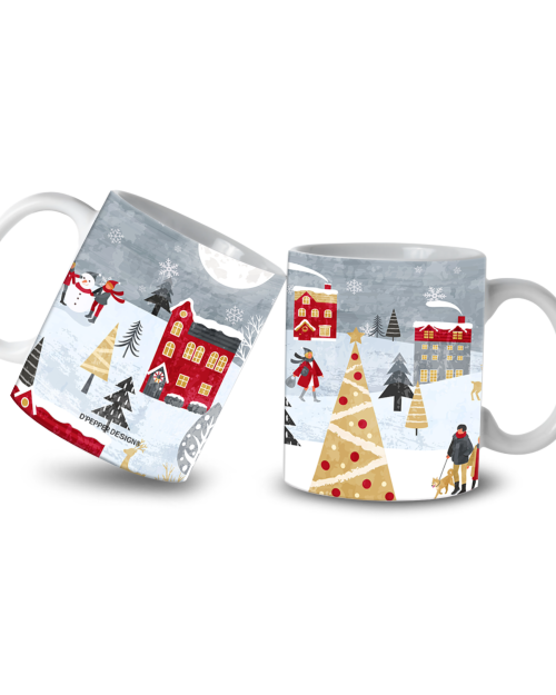 Caneca personalizada Natal 300 ml.