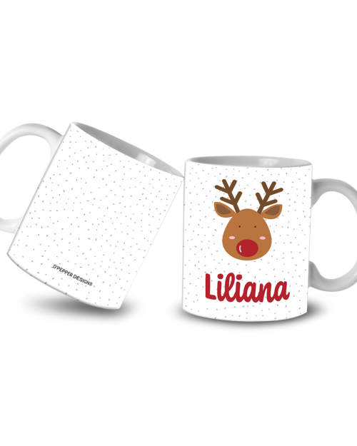 Caneca personalizada Natal 300 ml.