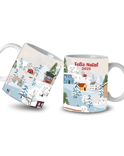 Caneca personalizada Natal 300 ml.