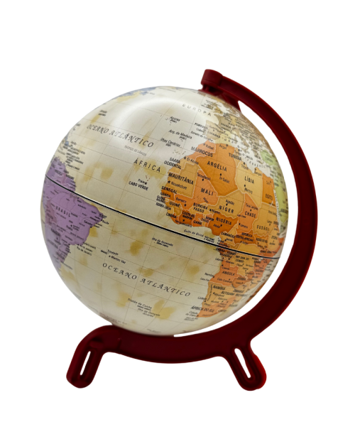 Globo Terrestre Giacomino Antique 16cm.