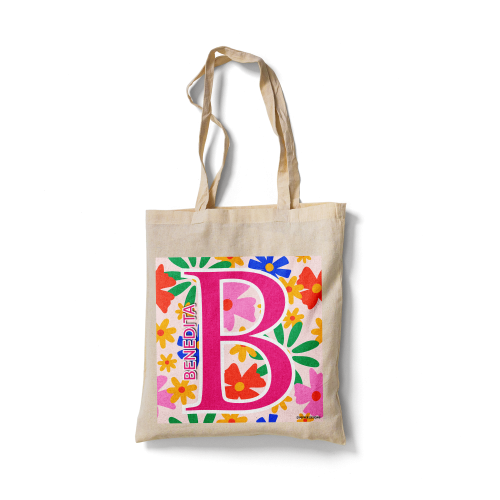 Saco de pano personalizado em tecido 100% algodão lavável.