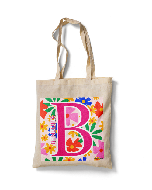 Saco de pano personalizado em tecido 100% algodão lavável.