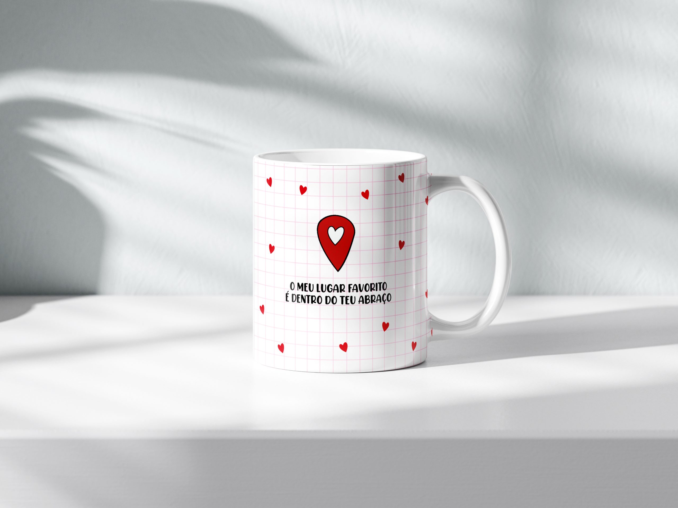 Caneca personalizada Dia dos Namorados 300 ml.