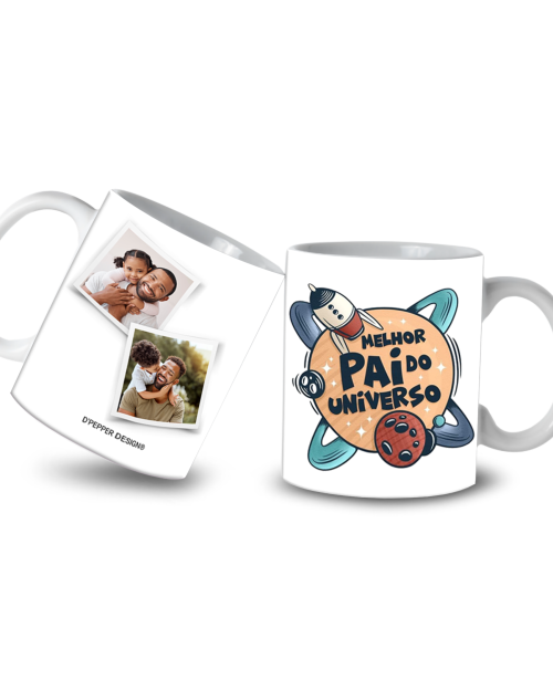 Caneca Personalizada Dia do Pai 300ml.