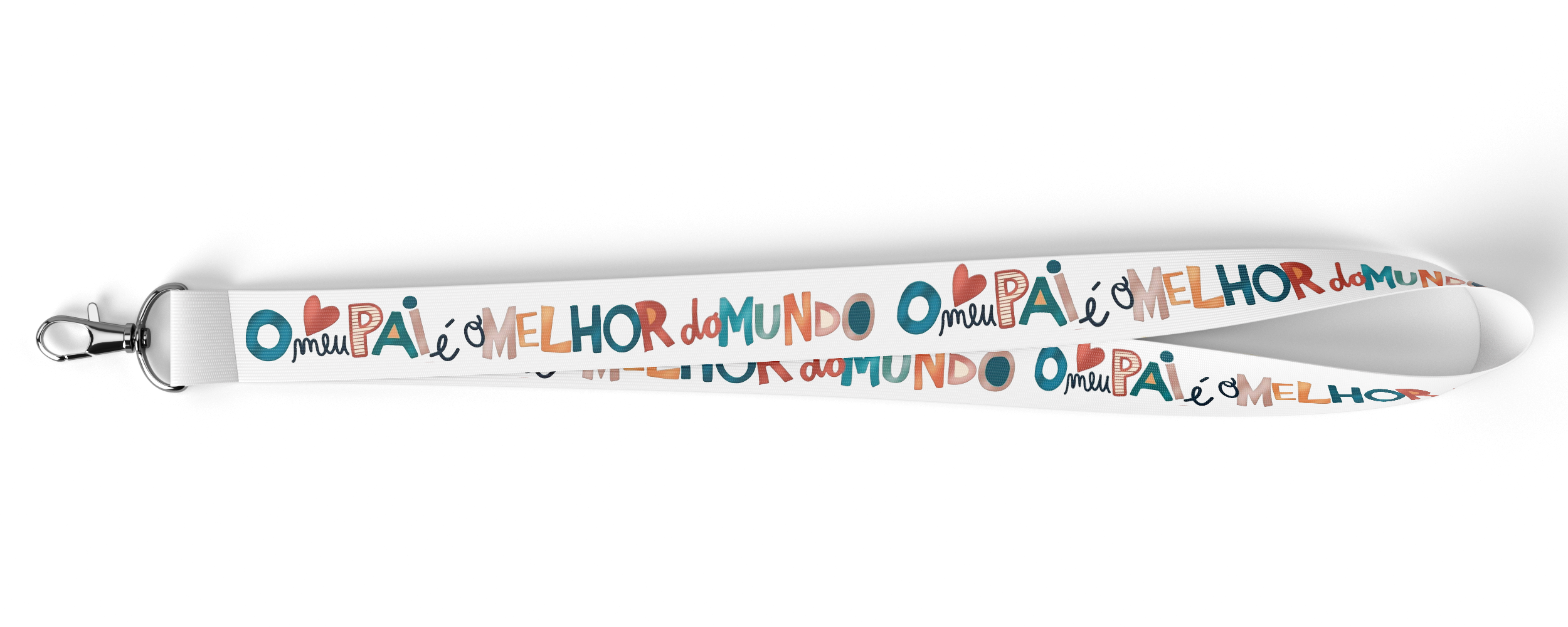 Lanyard personalizado Dia do Pai.