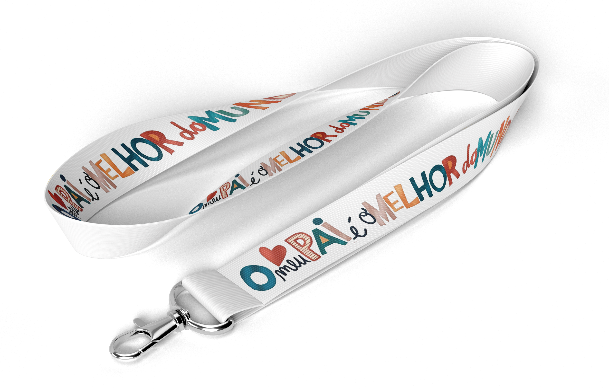 Lanyard personalizado Dia do Pai.