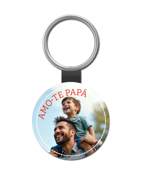 Porta-chaves personalizado Dia do Pai.