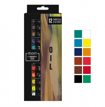 CONJUNTO TINTA ÓLEO