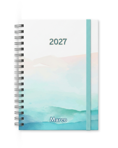 Agenda 2027 personalizada com nome