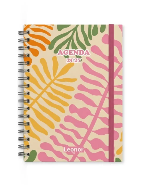 Agenda 2027 personalizada com nome