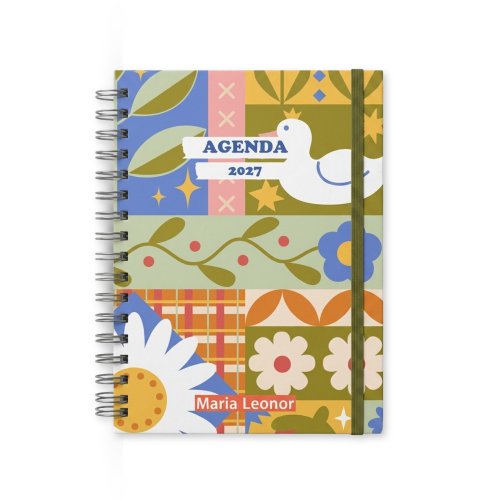 Agenda 2027 personalizada com nome