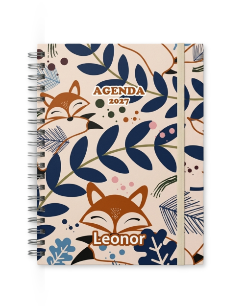 Agenda 2027 personalizada com nome