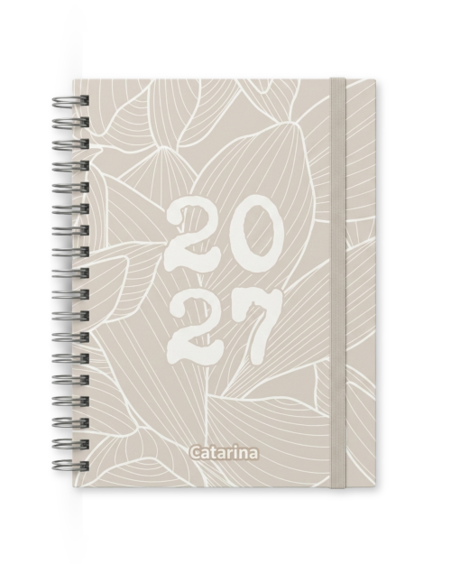 Agenda 2027 personalizada com nome